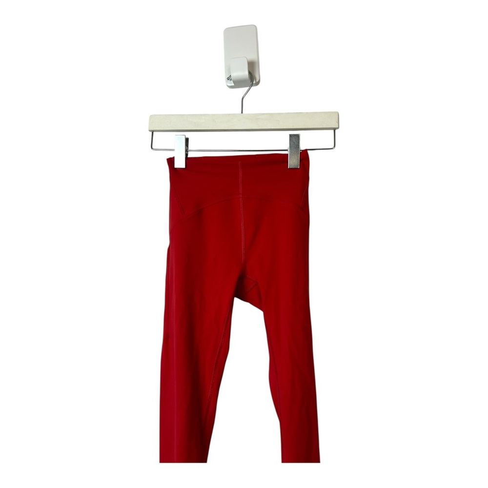 Lululemon Instill High-Rise Tight 25" Dark Red women’s size 2 - Picture 8 of 11